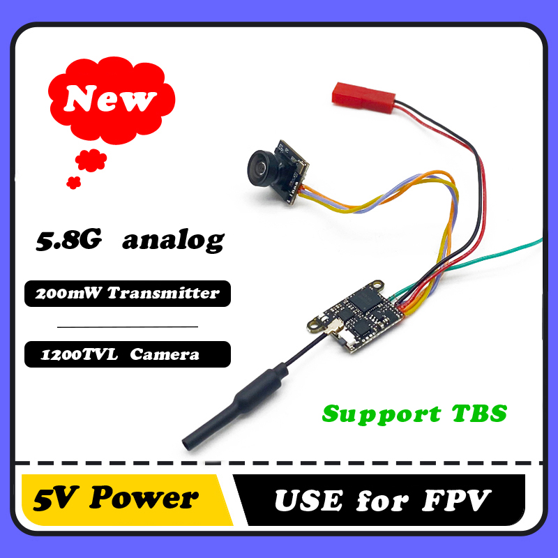 Fpv Drone Vtx - SLONWAKE 5,8G 1200TVL FPV камера VTX