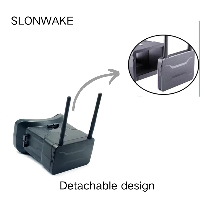 5.8G FPV очки с экраном 4.3 дю – обзор и цена Fpv Drone Goggles