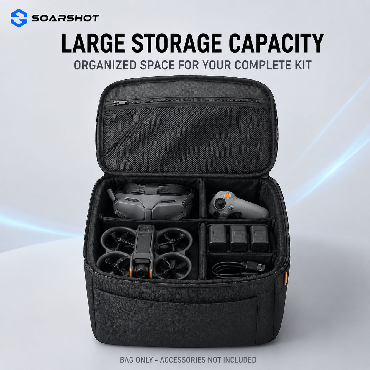 Чехол SOARSHOT для очков DJI A – обзор и цена Fpv Drone Bag